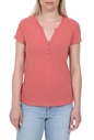 GRACE AND MILA-Γυναικεία μπλούζα GRACE AND MILA CERES TEESHIRT κόκκινο